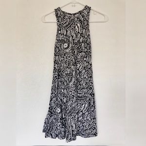 Black and white dress